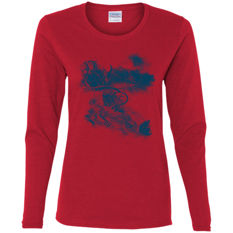 T-Shirts Red / S No Escape Women's Long Sleeve T-Shirt