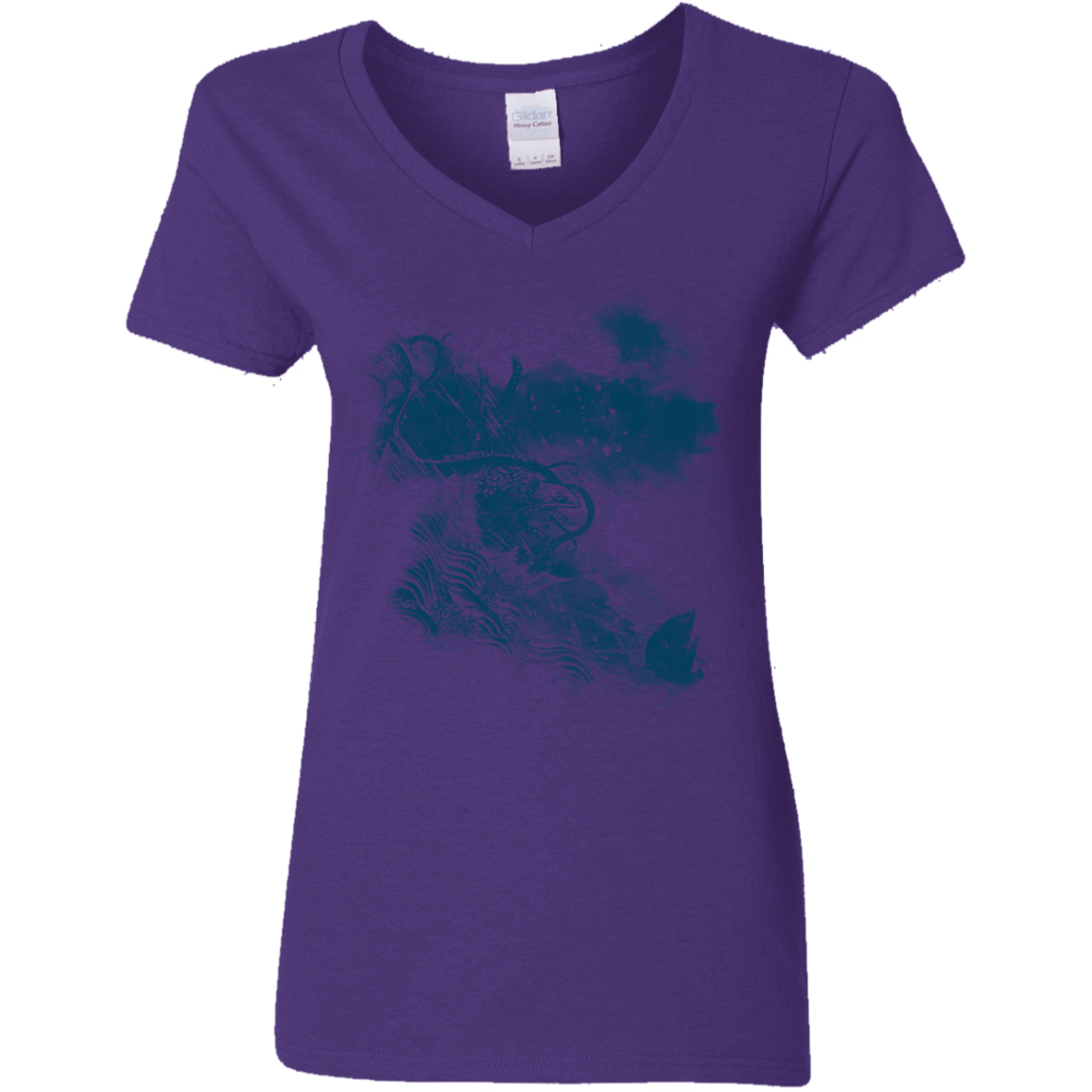 T-Shirts Purple / S No Escape Women's V-Neck T-Shirt