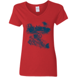 T-Shirts Red / S No Escape Women's V-Neck T-Shirt