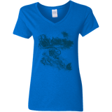 T-Shirts Royal / S No Escape Women's V-Neck T-Shirt