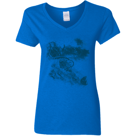 T-Shirts Royal / S No Escape Women's V-Neck T-Shirt