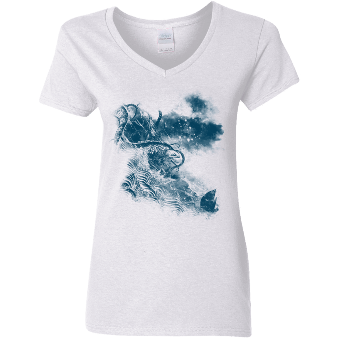 T-Shirts White / S No Escape Women's V-Neck T-Shirt