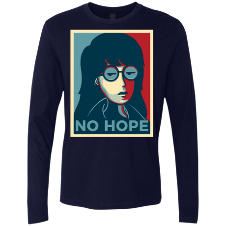 T-Shirts Midnight Navy / S No Life. No Hope. No Future Men's Premium Long Sleeve