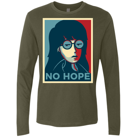 T-Shirts Military Green / S No Life. No Hope. No Future Men's Premium Long Sleeve