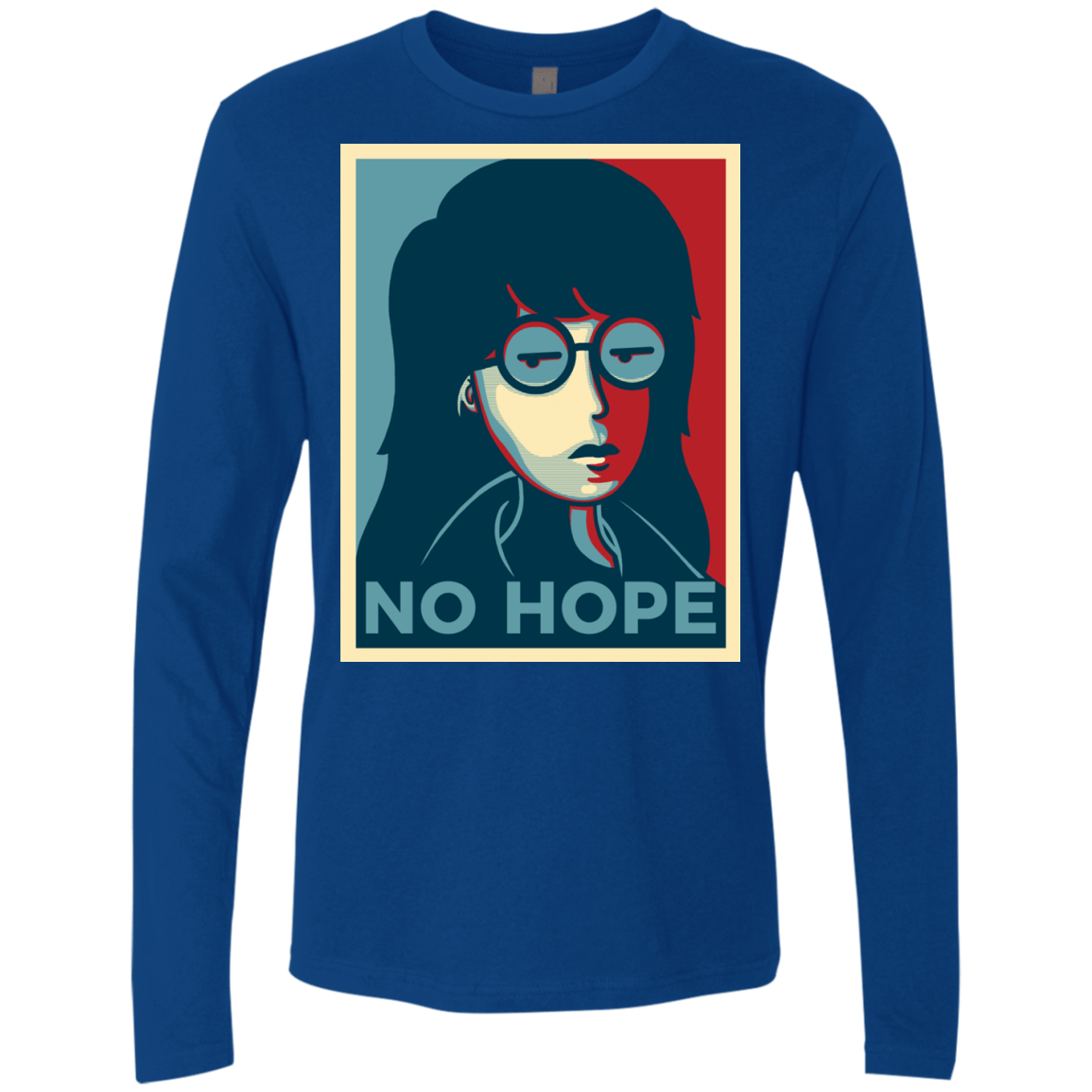T-Shirts Royal / S No Life. No Hope. No Future Men's Premium Long Sleeve