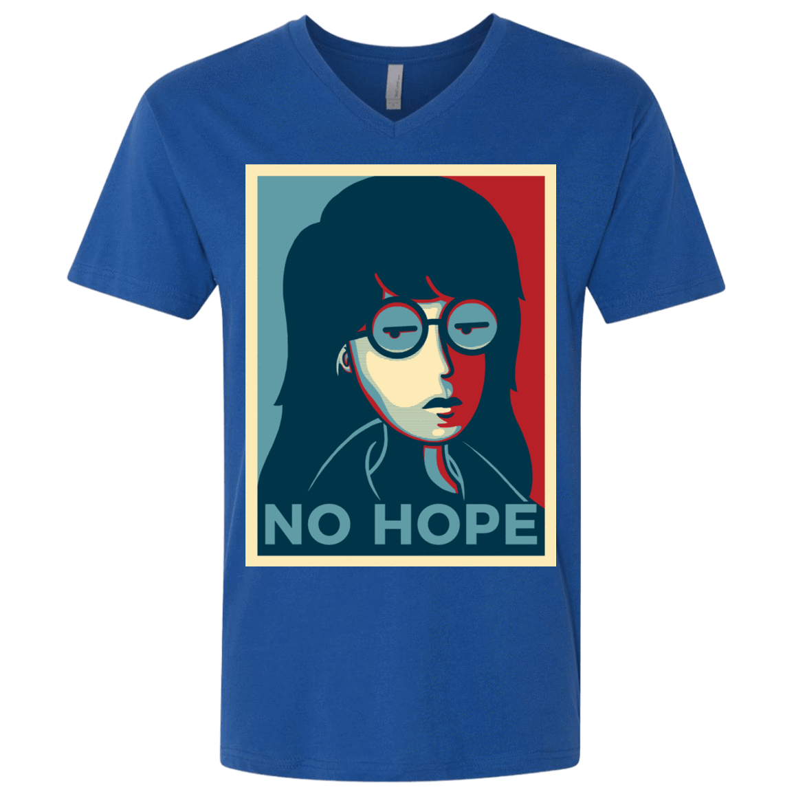 T-Shirts Royal / X-Small No Life. No Hope. No Future Men's Premium V-Neck