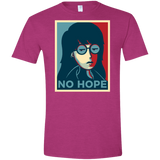 T-Shirts Antique Heliconia / S No Life. No Hope. No Future Men's Semi-Fitted Softstyle