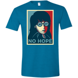 T-Shirts Antique Sapphire / S No Life. No Hope. No Future Men's Semi-Fitted Softstyle
