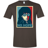 T-Shirts Dark Chocolate / S No Life. No Hope. No Future Men's Semi-Fitted Softstyle