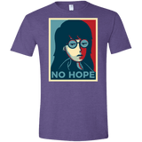 T-Shirts Heather Purple / S No Life. No Hope. No Future Men's Semi-Fitted Softstyle