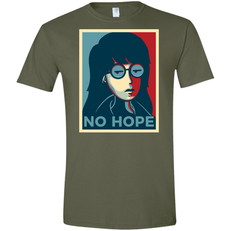 T-Shirts Military Green / S No Life. No Hope. No Future Men's Semi-Fitted Softstyle