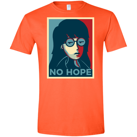 T-Shirts Orange / S No Life. No Hope. No Future Men's Semi-Fitted Softstyle