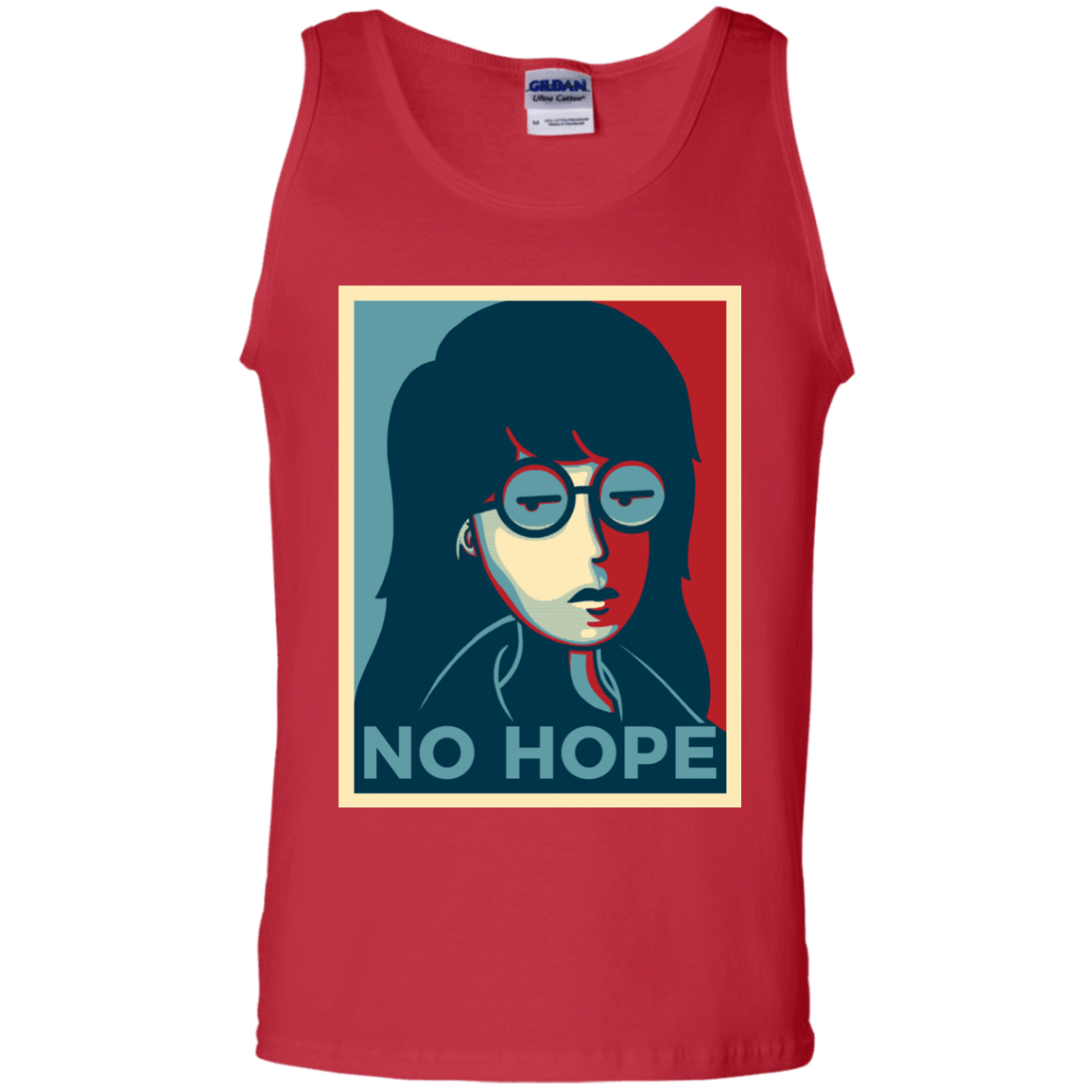T-Shirts Red / S No Life. No Hope. No Future Men's Tank Top