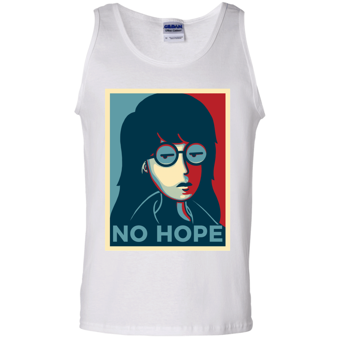 T-Shirts White / S No Life. No Hope. No Future Men's Tank Top
