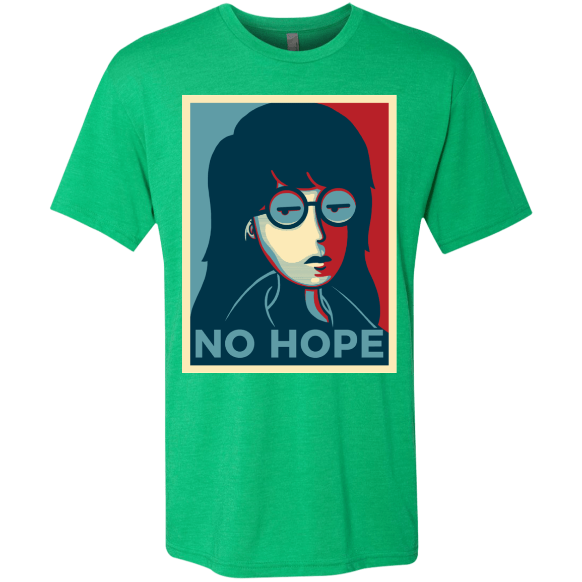 T-Shirts Envy / S No Life. No Hope. No Future Men's Triblend T-Shirt