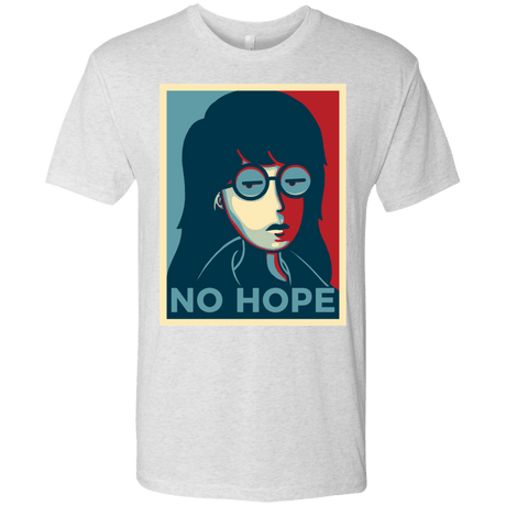 T-Shirts Heather White / S No Life. No Hope. No Future Men's Triblend T-Shirt