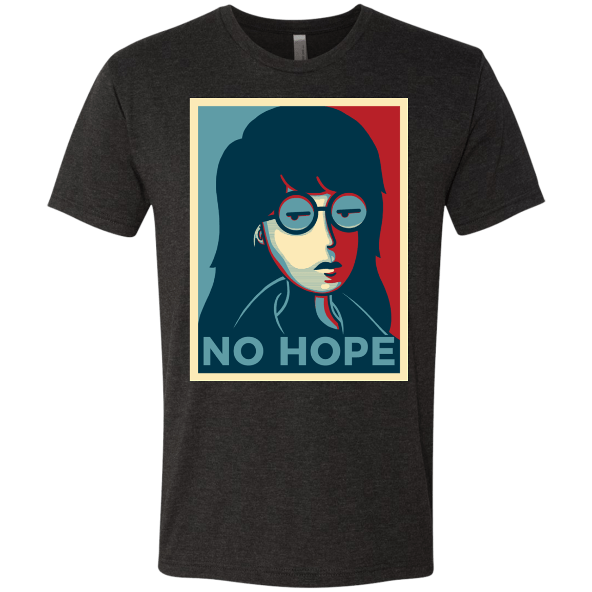 T-Shirts Vintage Black / S No Life. No Hope. No Future Men's Triblend T-Shirt