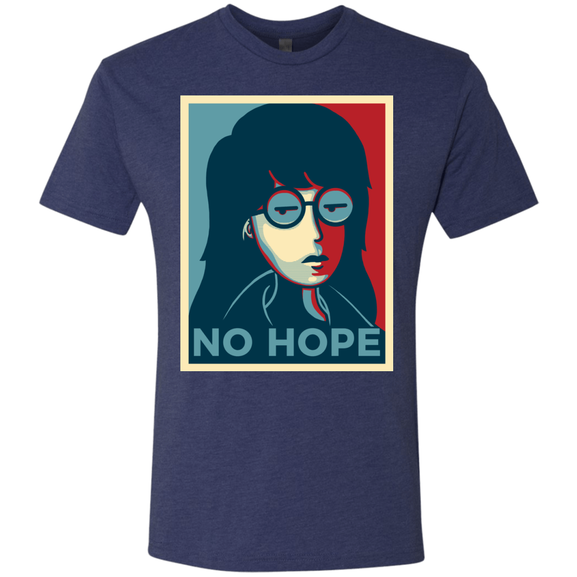 T-Shirts Vintage Navy / S No Life. No Hope. No Future Men's Triblend T-Shirt