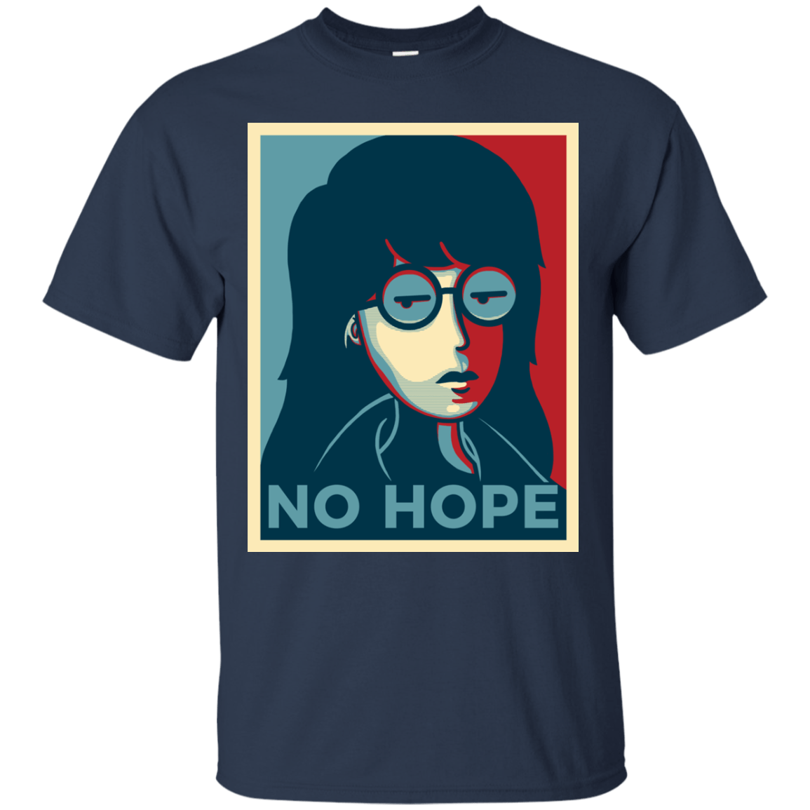 T-Shirts Navy / S No Life. No Hope. No Future T-Shirt