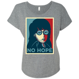 T-Shirts Premium Heather / X-Small No Life. No Hope. No Future Triblend Dolman Sleeve