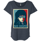 T-Shirts Vintage Navy / X-Small No Life. No Hope. No Future Triblend Dolman Sleeve