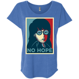T-Shirts Vintage Royal / X-Small No Life. No Hope. No Future Triblend Dolman Sleeve