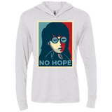 T-Shirts Heather White / X-Small No Life. No Hope. No Future Triblend Long Sleeve Hoodie Tee