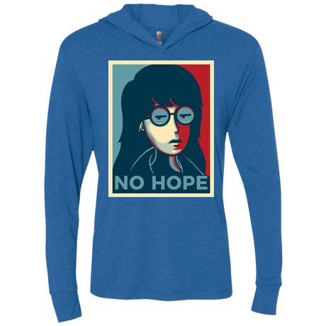 T-Shirts Vintage Royal / X-Small No Life. No Hope. No Future Triblend Long Sleeve Hoodie Tee