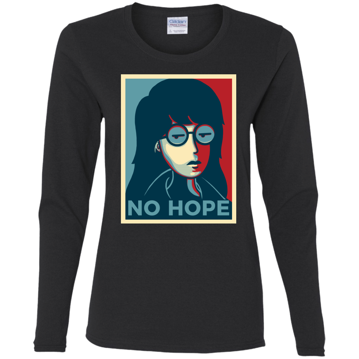 T-Shirts Black / S No Life. No Hope. No Future Women's Long Sleeve T-Shirt