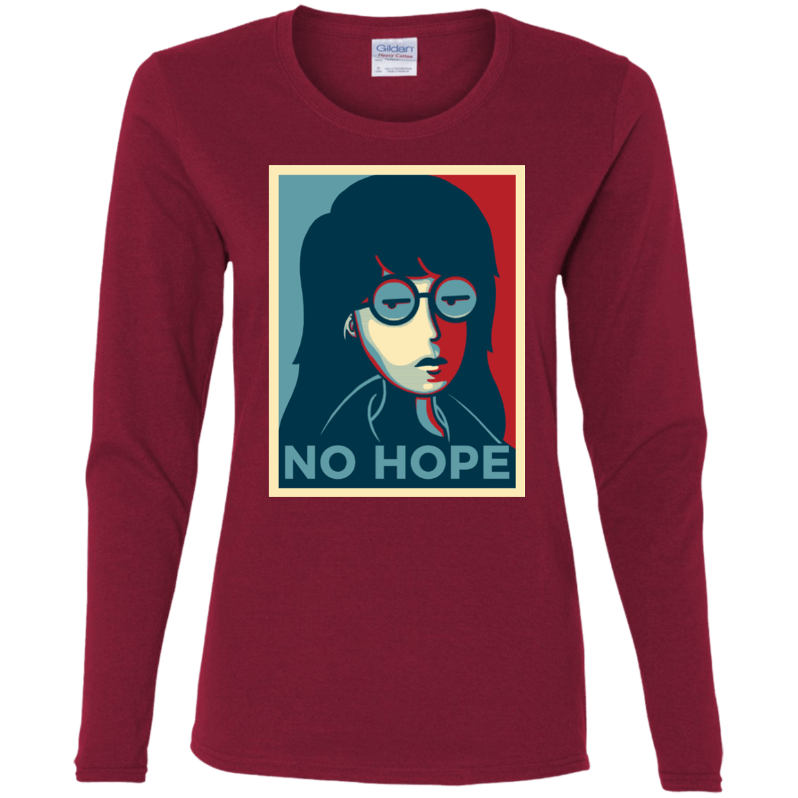 T-Shirts Cardinal / S No Life. No Hope. No Future Women's Long Sleeve T-Shirt