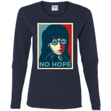 T-Shirts Navy / S No Life. No Hope. No Future Women's Long Sleeve T-Shirt