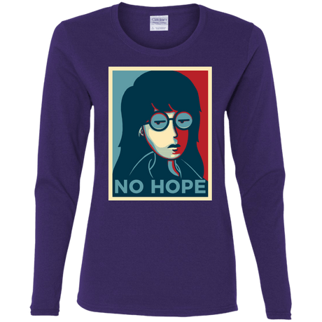 T-Shirts Purple / S No Life. No Hope. No Future Women's Long Sleeve T-Shirt