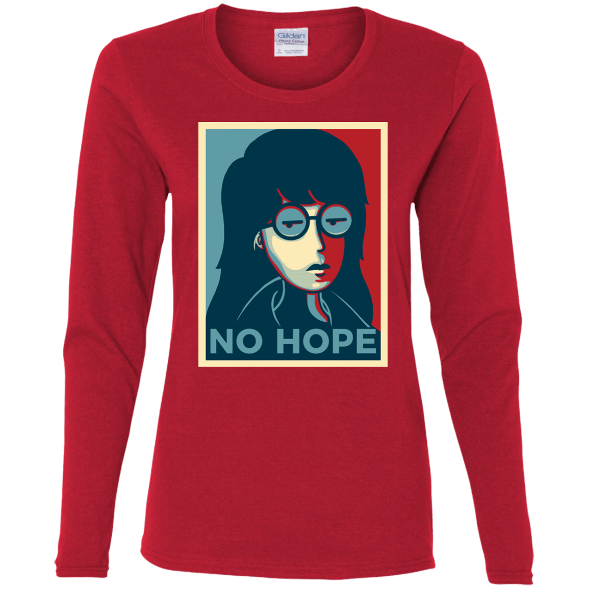 T-Shirts Red / S No Life. No Hope. No Future Women's Long Sleeve T-Shirt