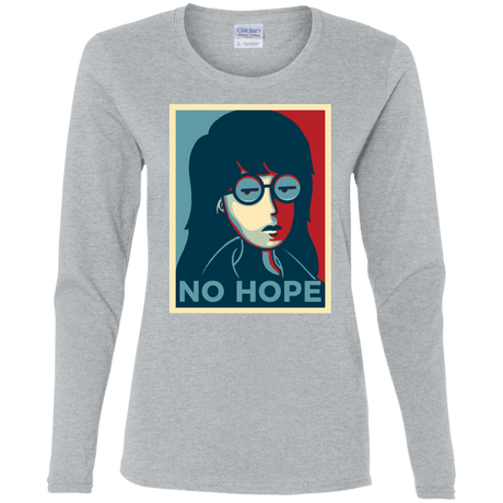 T-Shirts Sport Grey / S No Life. No Hope. No Future Women's Long Sleeve T-Shirt