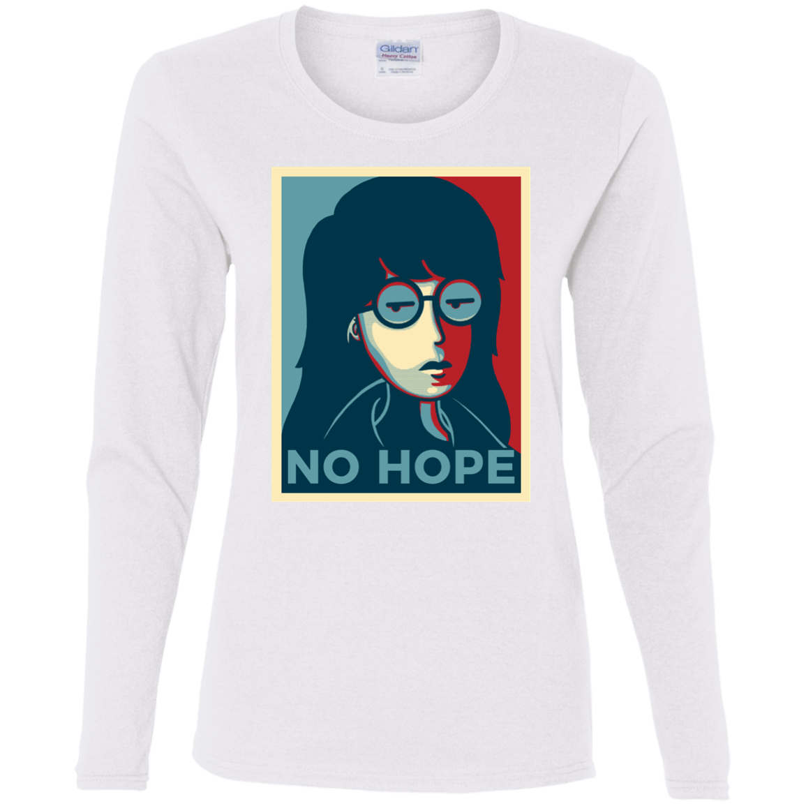 T-Shirts White / S No Life. No Hope. No Future Women's Long Sleeve T-Shirt