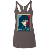 T-Shirts Macchiato / X-Small No Life. No Hope. No Future Women's Triblend Racerback Tank