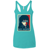 T-Shirts Tahiti Blue / X-Small No Life. No Hope. No Future Women's Triblend Racerback Tank