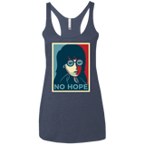 T-Shirts Vintage Navy / X-Small No Life. No Hope. No Future Women's Triblend Racerback Tank