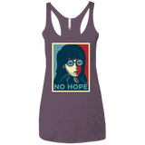 T-Shirts Vintage Purple / X-Small No Life. No Hope. No Future Women's Triblend Racerback Tank