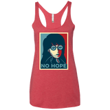 T-Shirts Vintage Red / X-Small No Life. No Hope. No Future Women's Triblend Racerback Tank