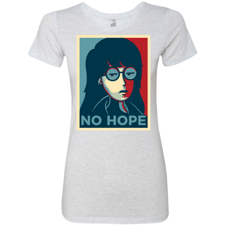 T-Shirts Heather White / S No Life. No Hope. No Future Women's Triblend T-Shirt