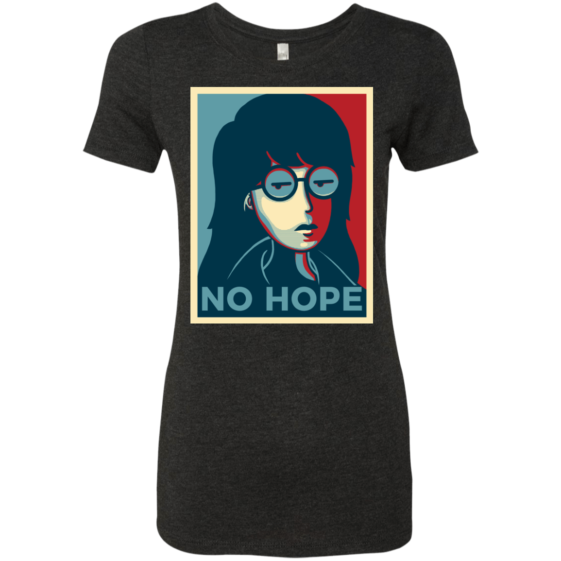 T-Shirts Vintage Black / S No Life. No Hope. No Future Women's Triblend T-Shirt