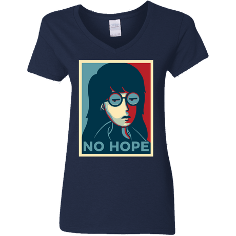 T-Shirts Navy / S No Life. No Hope. No Future Women's V-Neck T-Shirt