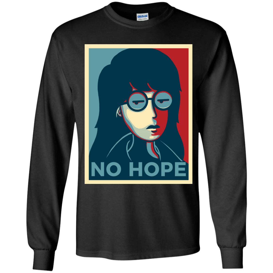 T-Shirts Black / YS No Life. No Hope. No Future Youth Long Sleeve T-Shirt