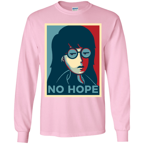 T-Shirts Light Pink / YS No Life. No Hope. No Future Youth Long Sleeve T-Shirt