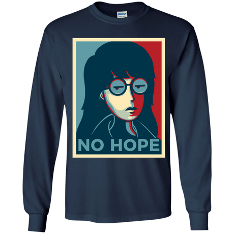 T-Shirts Navy / YS No Life. No Hope. No Future Youth Long Sleeve T-Shirt