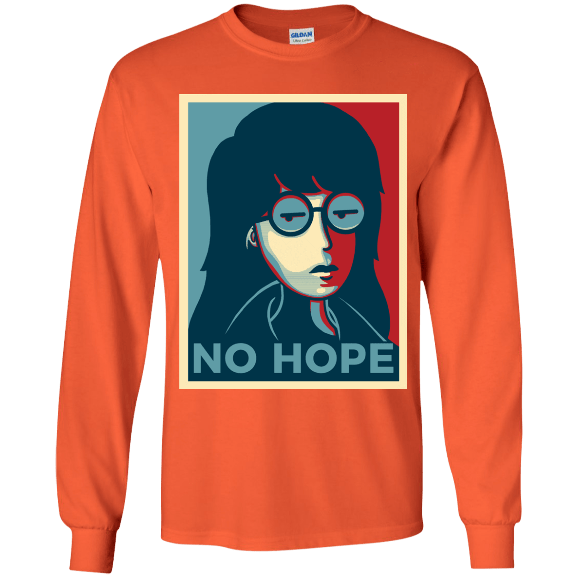 T-Shirts Orange / YS No Life. No Hope. No Future Youth Long Sleeve T-Shirt