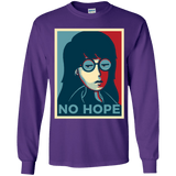 T-Shirts Purple / YS No Life. No Hope. No Future Youth Long Sleeve T-Shirt