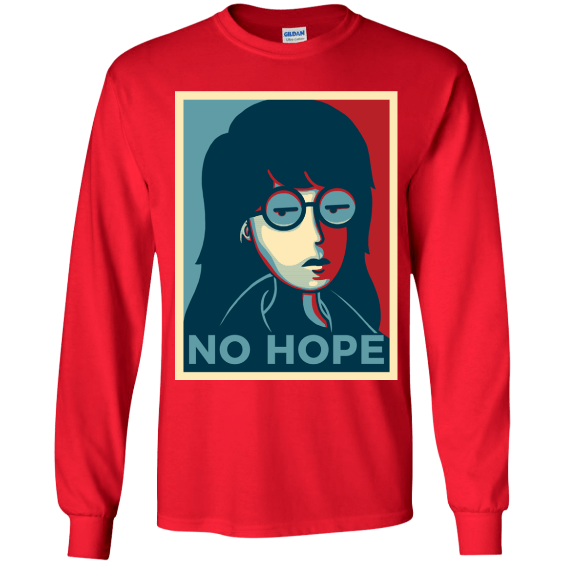 T-Shirts Red / YS No Life. No Hope. No Future Youth Long Sleeve T-Shirt