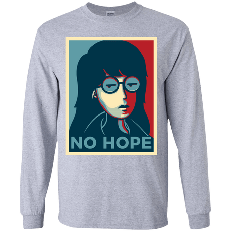 T-Shirts Sport Grey / YS No Life. No Hope. No Future Youth Long Sleeve T-Shirt